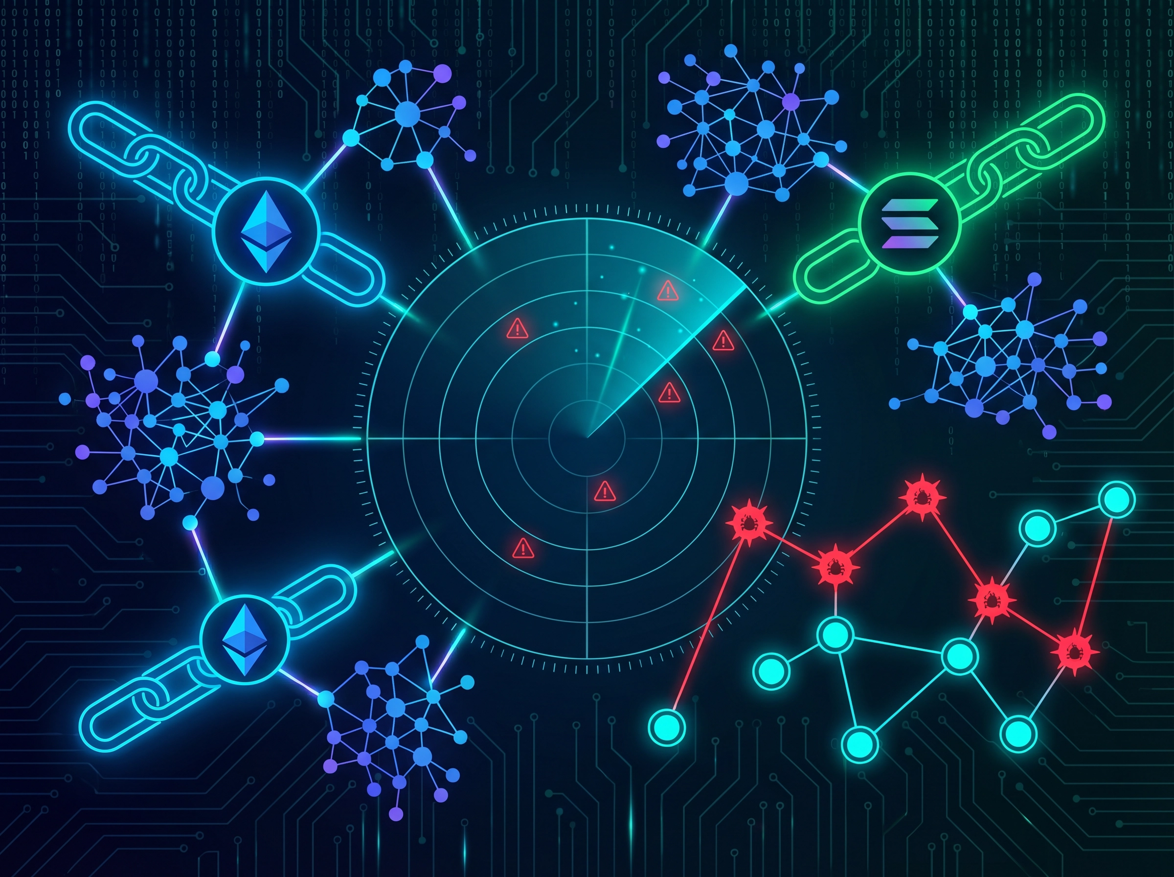 Cross-chain attack path visualization